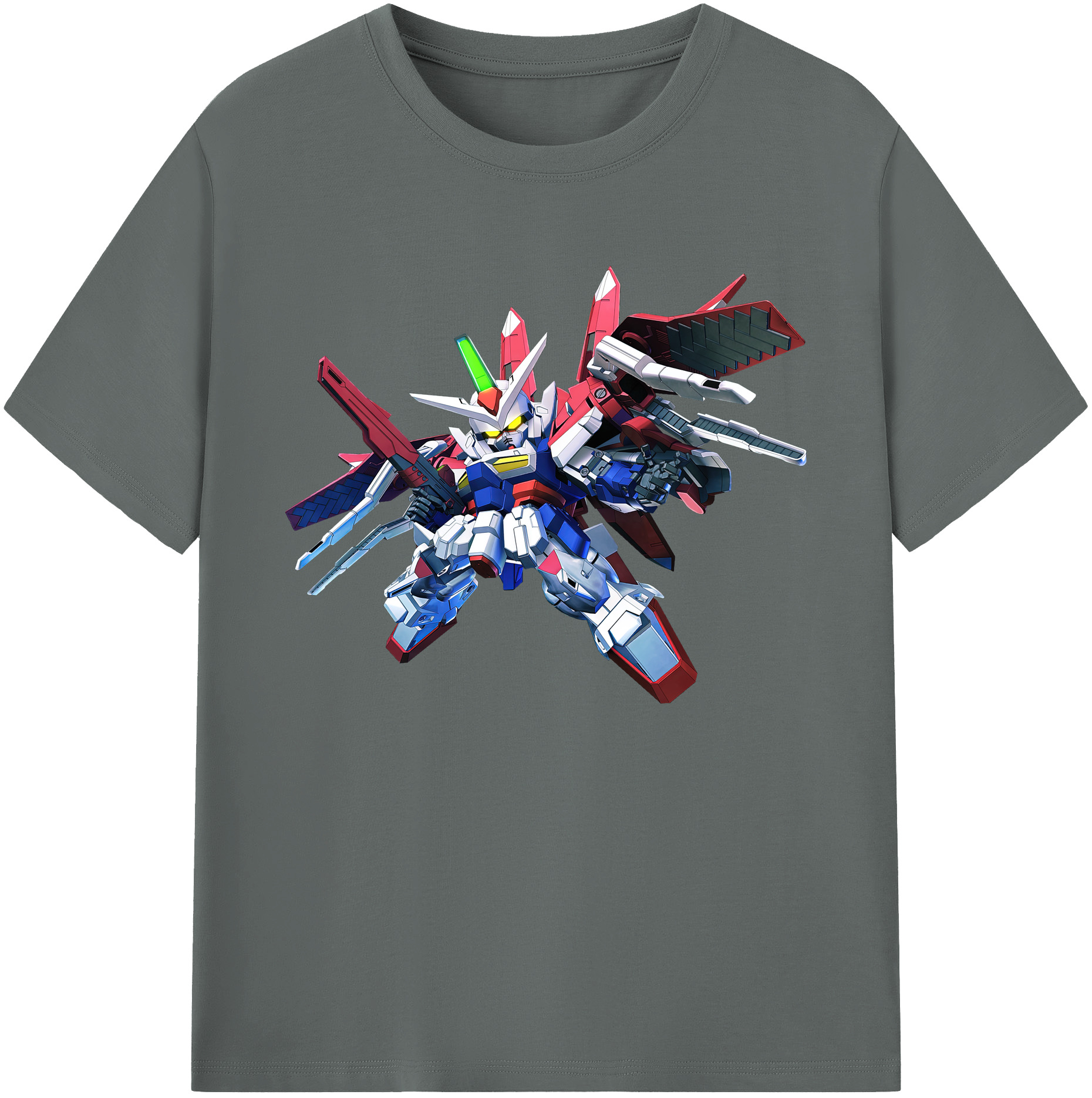（画像用） 機動戦士ガンダム Mobile Suit Gundam 綿100％ メンズ半袖Tシャツ｜肌触りやわらか＆通気性